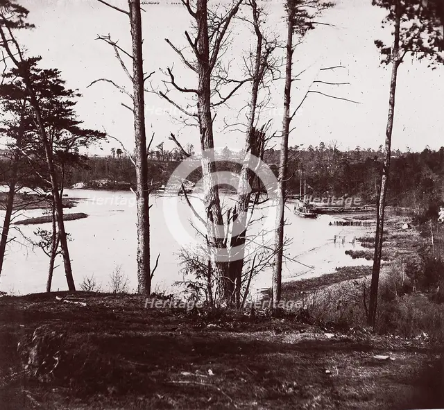 Appomattox River, 1864. Creator: Tim O'Sullivan.