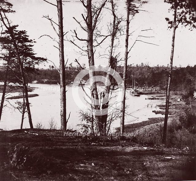 Appomattox River, 1864. Creator: Tim O'Sullivan.