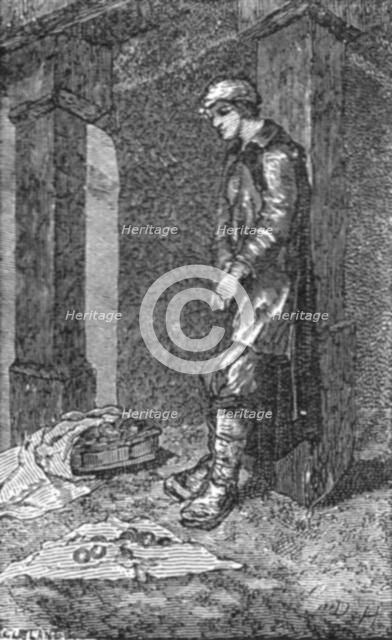 'Apple Dealer.-Riga; The Baltic Provinces of Russia',1875. Creator: Unknown.