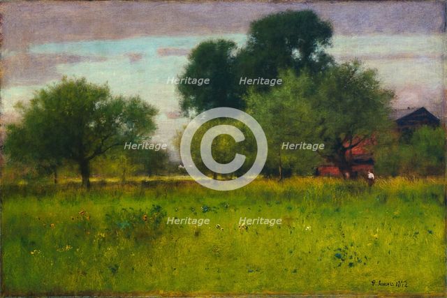 Apple Orchard, 1892. Creator: George Inness.