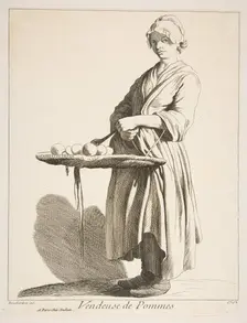 Apple Seller, 1746. Creator: Caylus, Anne-Claude-Philippe de