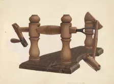Apple Parer, c. 1939. Creator: Regina Henderer