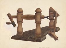 Apple Parer, c. 1939. Creator: Regina Henderer