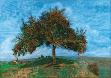 Apple tree on Lake Zurich, 1914. Creator: Mediz, Karl (1868-1945)