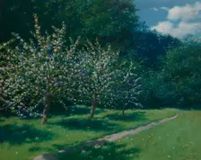 Apple-Trees in Bloom, 1899. Creator: Stanislaw Witkiewicz