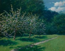 Apple-Trees in Bloom, 1899. Creator: Stanislaw Witkiewicz