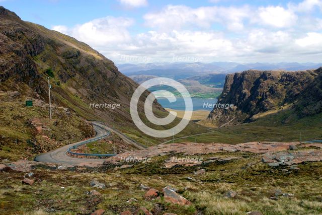 Applecross Peninsula and Loch Kishorn, Highland, Scotland. Creator: Peter Thompson.