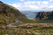 Applecross Peninsula and Loch Kishorn, Highland, Scotland. Creator: Peter Thompson