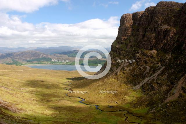 Applecross Peninsula and Loch Kishorn, Highland, Scotland. Creator: Peter Thompson.