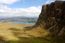 Applecross Peninsula and Loch Kishorn, Highland, Scotland. Creator: Peter Thompson