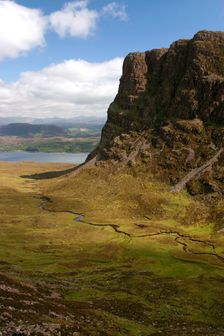 Applecross Peninsula and Loch Kishorn, Highland, Scotland. Creator: Peter Thompson