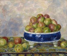 Apples In A Dish, 1883. Creator: Pierre-Auguste Renoir