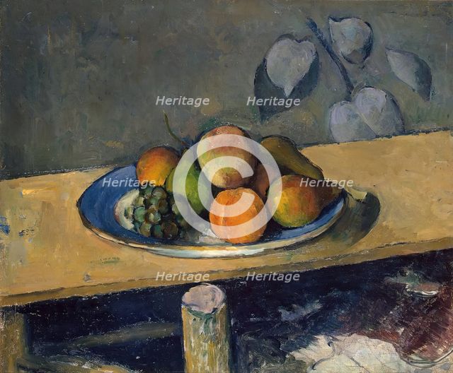 Apples, Peaches, Pears and Grapes, 1879. Creator: Paul Cezanne.