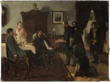 Applicants, 1888. Artist: Zhuravlev, Firs Sergeevich (1836-1901)