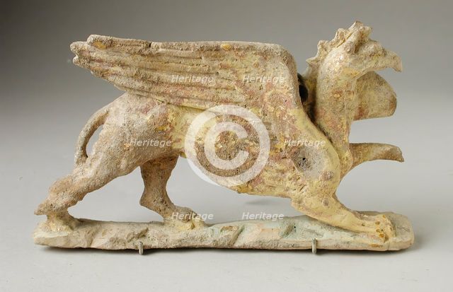 Appliqué in the Form of a Griffin, 330-320 B.C.. Creator: Unknown.