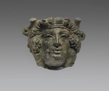 Applique of a Head of Dionysos, 2nd century A.D. Creator: Unknown