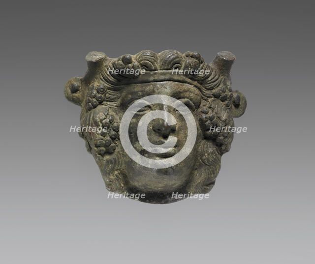 Applique of a Head of Dionysos, 2nd century A.D. Creator: Unknown.
