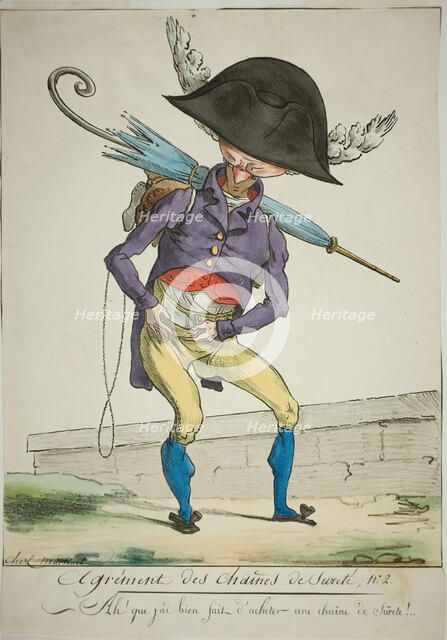 Approval of the Safety-Chain, No. 2, 1809/72. Creator: Pierre-Roch Vigneron.