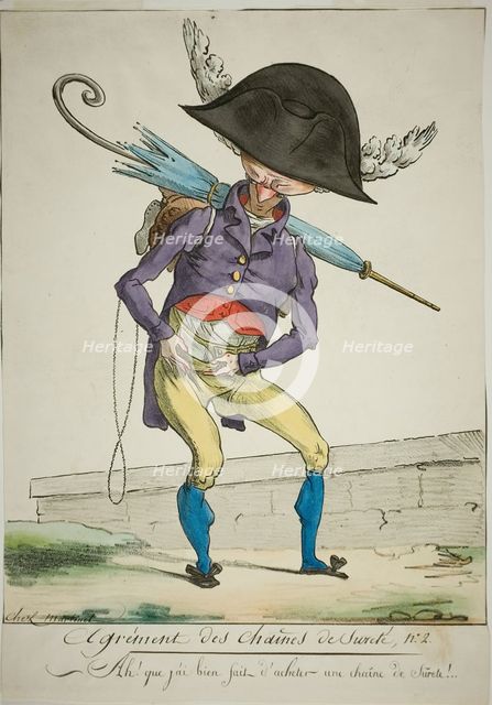 Approval of the Safety-Chain, No. 2, 1809/72. Creator: Pierre-Roch Vigneron.