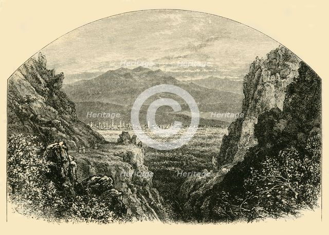 'Approach to Antioch', 1890.   Creator: Unknown.
