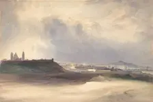 Approach to Montevideo, Uruguay, 1832. Creator: Conrad Martens