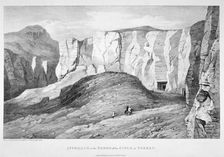 Approach to the Tombs of the Kings at Thebes 19th century. Artist: George Barnard