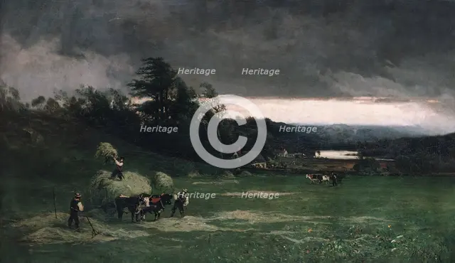 Approaching Storm, 1880. Creator: William Keith.