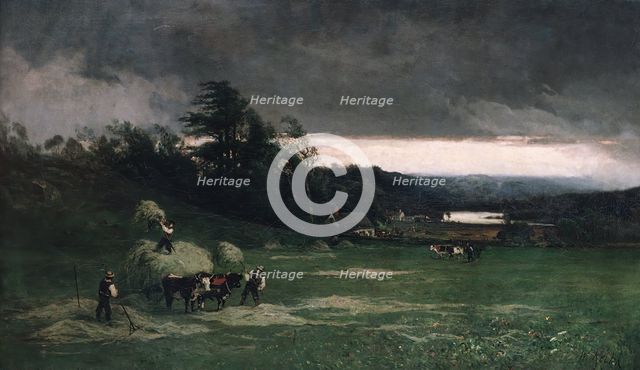 Approaching Storm, 1880. Creator: William Keith.