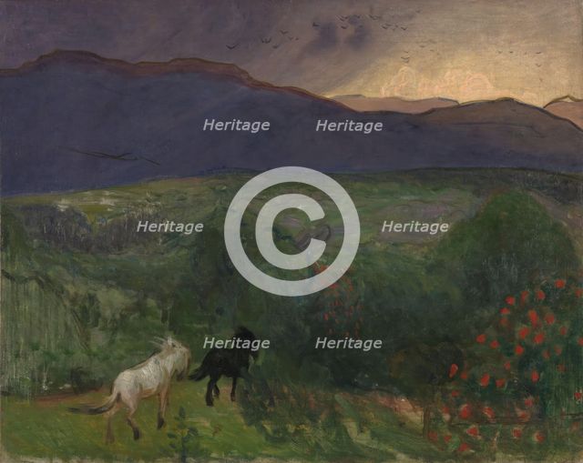 Approaching Storm, 1896. Creator: Halfdan Egedius.