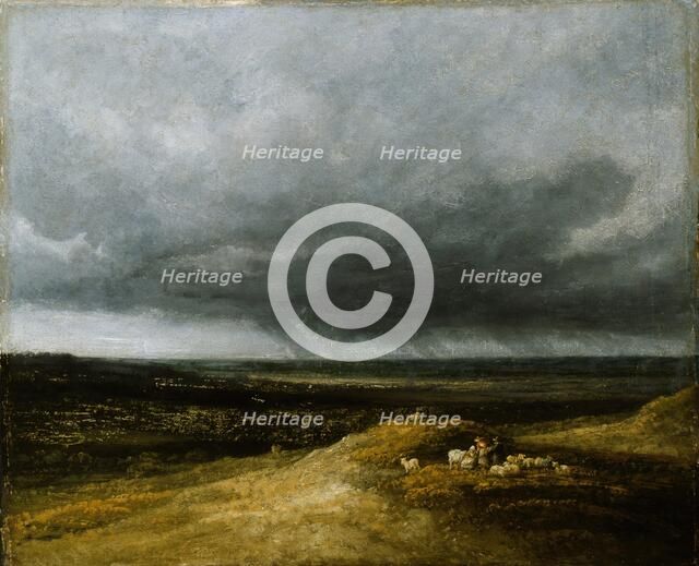 Approaching Storm, about 1820-1825. Creator: Georges Michel.