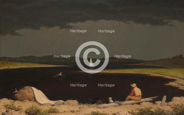 Approaching Thunder Storm, 1859. Creator: Martin Johnson Heade.