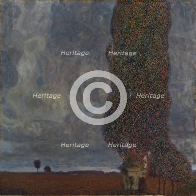 Approaching Thunderstorm (The Large Poplar II), 1903. Artist: Klimt, Gustav (1862-1918)