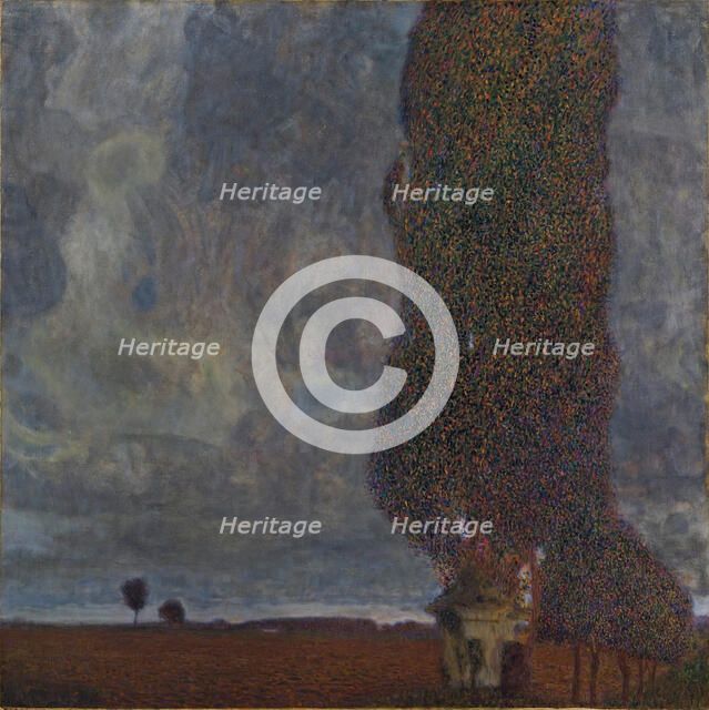 Approaching Thunderstorm (The Large Poplar II), 1903. Artist: Klimt, Gustav (1862-1918)