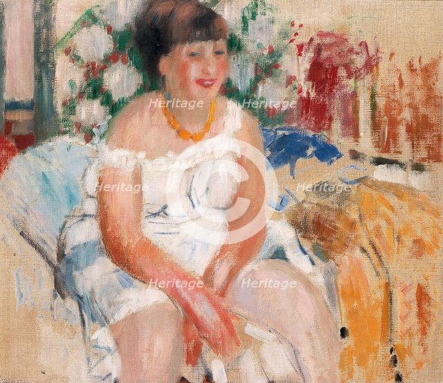 Après-midi à Boitsfort. Intérieur C, 1912. Creator: Rik Wouters.