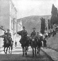 Apres Trebizonde; Le 13 avril, a 11 heures du matin, une avant-garde de..., 1916 (1924) Creator: Unknown