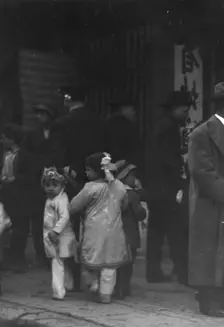 Apricot Spring Orchard drugstore, Chinatown, San Francisco, between 1896 and 1906. Creator: Arnold Genthe