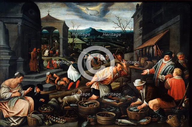 'April', 17th century. Artist: Leandro Bassano
