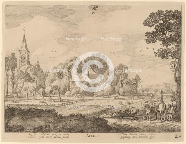 April. Creator: Jan van de Velde II.