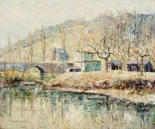 April, about 1915. Creator: Ernest Lawson