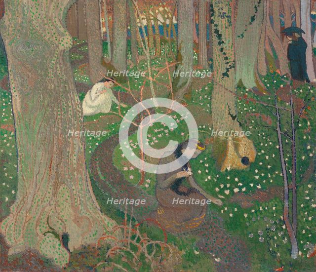 April or The Anemones, 1891. Creator: Denis, Maurice (1870-1943).