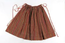 Apron, 1872-1873. Creator: Unknown