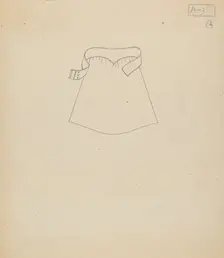 Apron, 1935/1942. Creator: Gertrude Lemberg