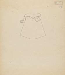 Apron, 1935/1942. Creator: Gertrude Lemberg