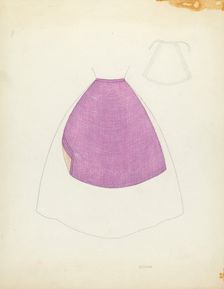 Apron, 1935/1942. Creator: Nancy Crimi