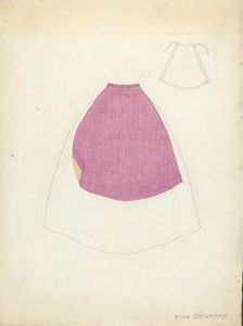 Apron, 1935/1942. Creator: Mae Szilvasy