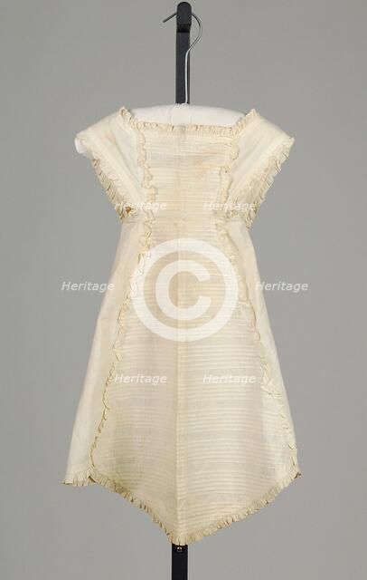 Apron, American, 1860. Creator: Unknown.