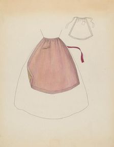 Apron, c. 1936. Creator: Doris Beer