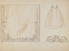Apron, c. 1936. Creator: Lillian Causey