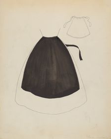 Apron, c. 1938. Creator: Henry Moran