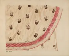 Apron, c. 1939. Creator: Edith Magnette
